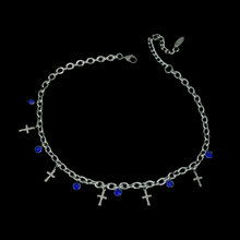 Load image into Gallery viewer, Cross Gem Choker
