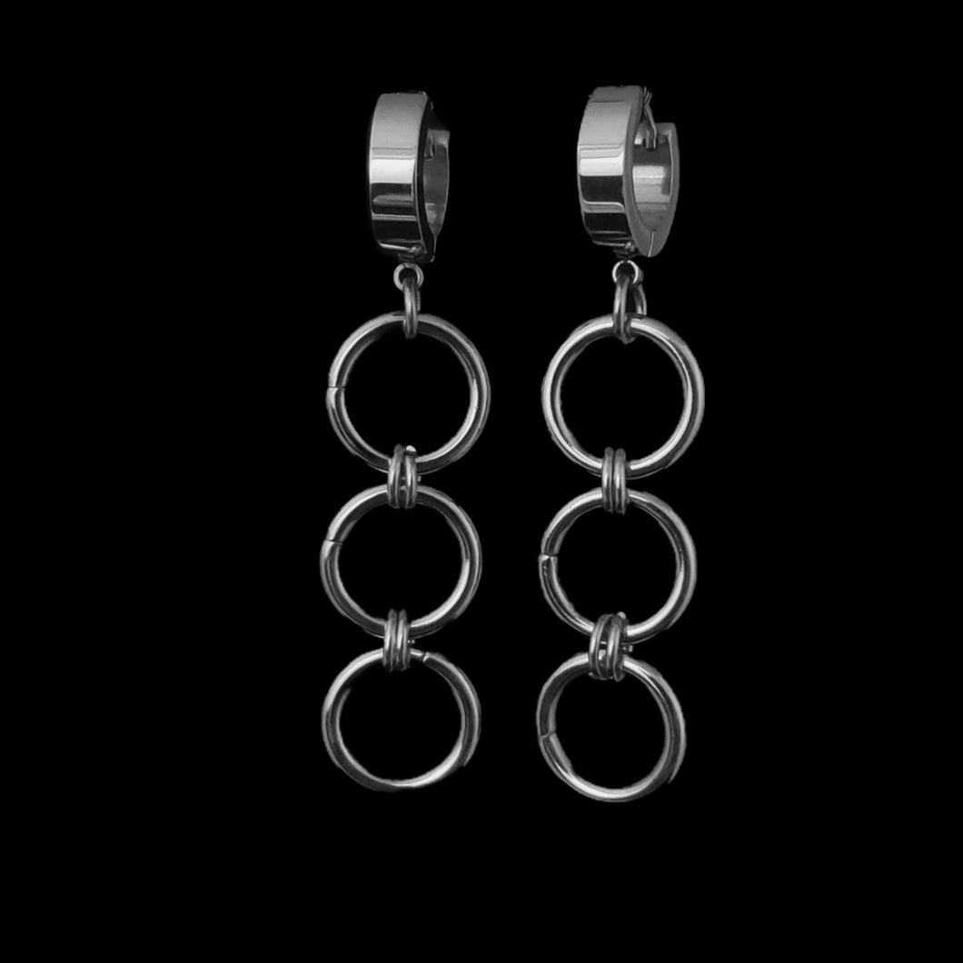 o ring drop earrings