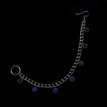 Load image into Gallery viewer, glass gem nose chain
