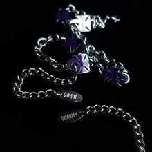 Load image into Gallery viewer, Inverted ankh chain choker/necklace
