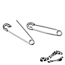 Load image into Gallery viewer, Safety Pin Earrings
