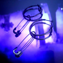 Load image into Gallery viewer, Safety Pin Earrings
