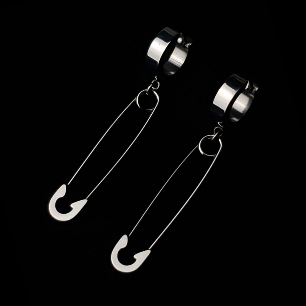 Safety Pin Earrings