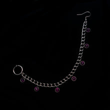 Load image into Gallery viewer, glass gem nose chain
